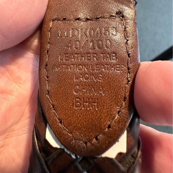 Dockers Brown Leather Braided Belt Men’s Size XL - Like New - Picture 2 of 5